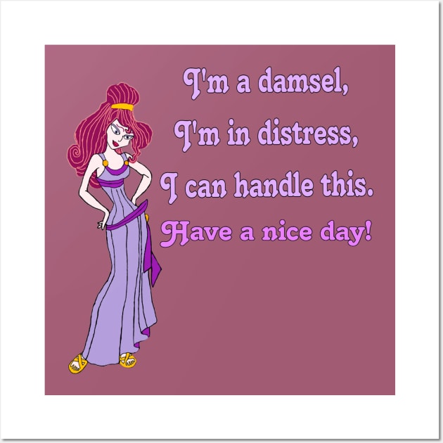 Damsel in Distress Wall Art by Fantasticallyfreaky